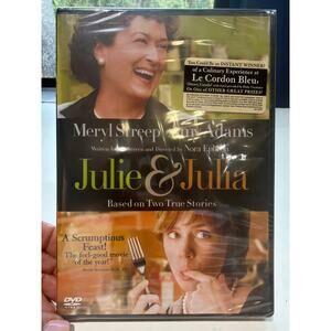 Julie & Julia DVD 2009 Drama Amy Adams Meryl Streep New in Case Factory Sealed